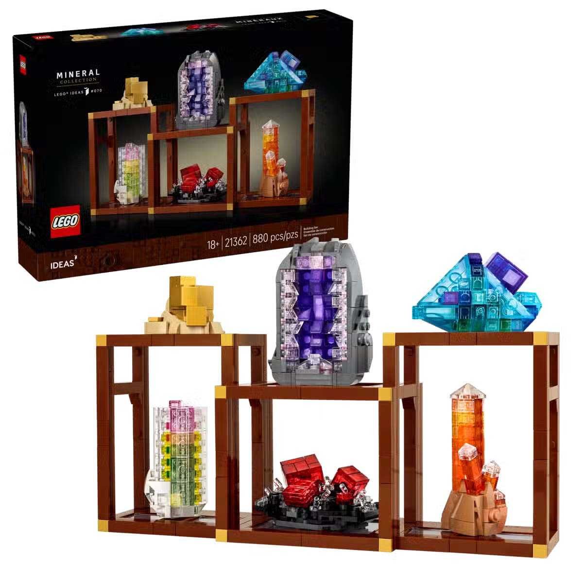 lego ideas coleccion de minerales (lego - 21362)