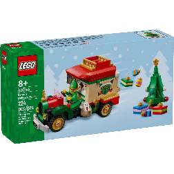 lego camion de reparto de papa noel (lego - 40746)