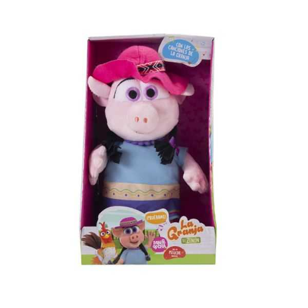 la granja de zenon sra. pancha musical (bandai - ar80007)