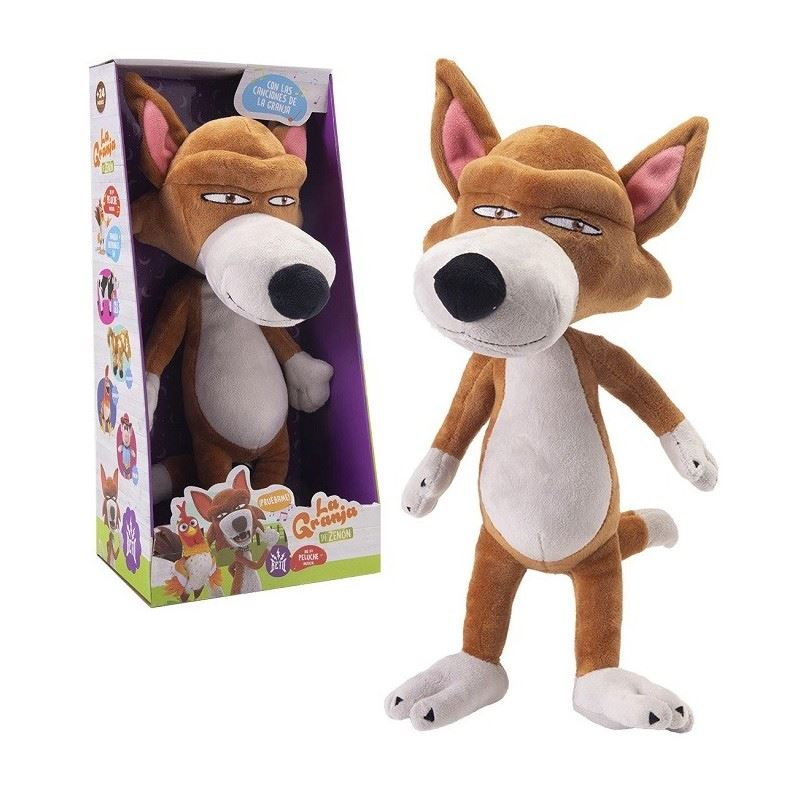 la granja de zenon lobo beto peluche dx (bandai - ar80006 )