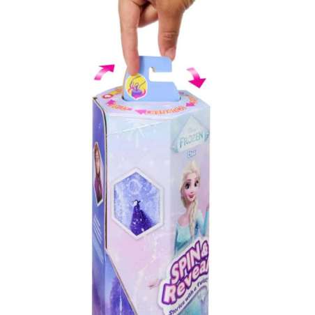 disney frozen muÑeca elsa spin and reveal (mattel - jbg59)