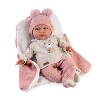 muÑeca con peso nerea 42 cm jersey punto beig (muñecas guca - 10270)