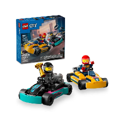 lego city karts y pilotos de carreras (lego - 60400)