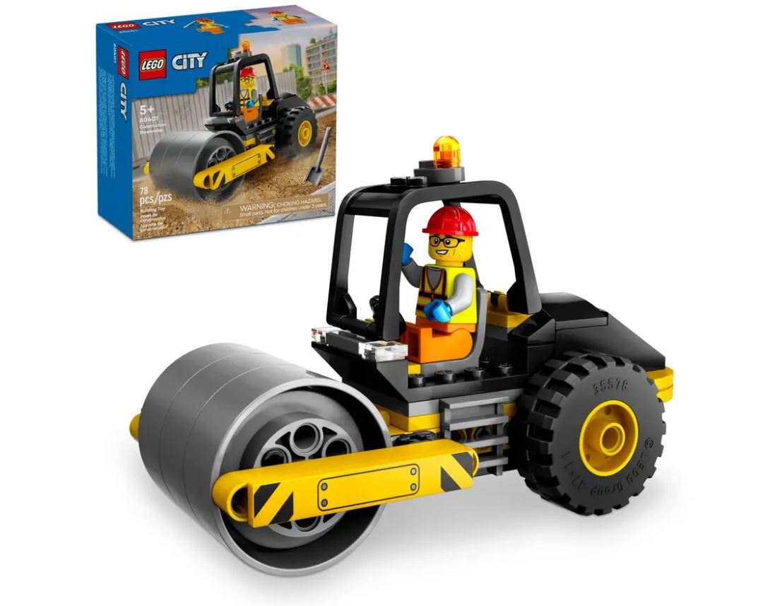 lego city apisonadora (lego - 60401)