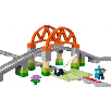 lego duplo set expansion: puente y vias ferroviarias (lego - 10426)
