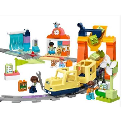 lego duplo gran tren comunitario interactivo (lego - 10428)