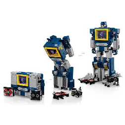 lego icons transformers soundwave (lego - 10358)