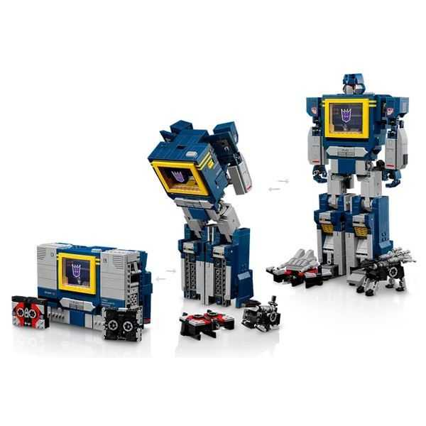 lego icons transformers soundwave (lego - 10358)