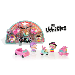 tiny trotties pack 5 con vehÍculos (famosa - tft26000 )