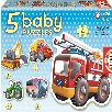 baby puzzles vehiculos (bizak - 14866)