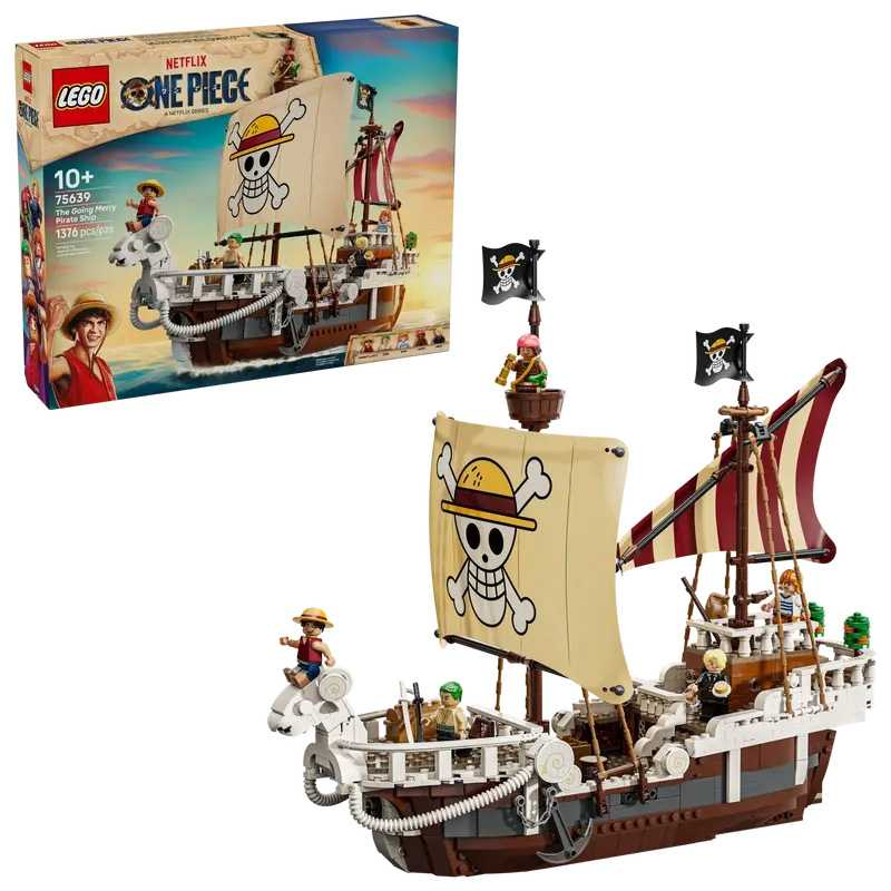 lego one piece barco pirata going merry