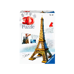 puzzle 3d 216 tour eiffel 44 cm(ravensburger - 12556)