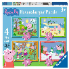 puzzle 4 in a box peppa pig (ravensburger - 12004104) puzzle 4 in a box peppa pig (ravensburger - 12004104)