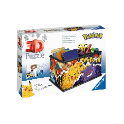 puzzle 3d 216 pokemon storage box ( ravensburger - 11546 )