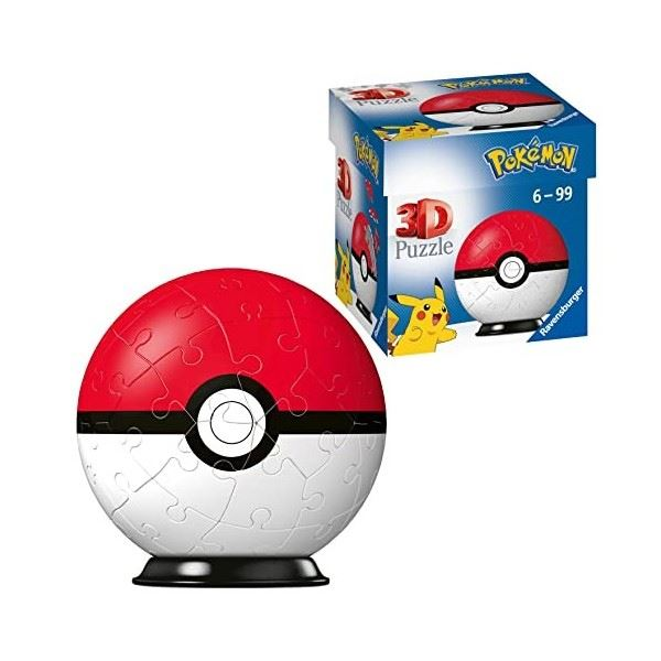 puzzle ball 54 pokemon pokeball classic ( ravensburger - 11256 ) puzzle ball 54 pokemon pokeball classic ( ravensburger - 11256 )
