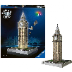 puzzle 3d 216 big ben con luz led (ravensburger - 12008025)