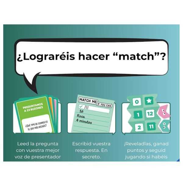 hazme match si puedes (ravensburger - 24758)