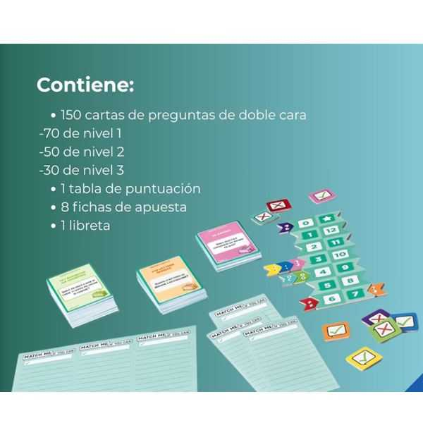 hazme match si puedes (ravensburger - 24758)