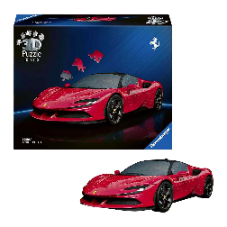 puzzle 3d 163 ferrari sf90 stradale (ravensburger - 12008041)
