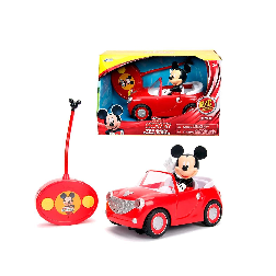 mickey roadster coche r/c 19 cm 2,4 ghz