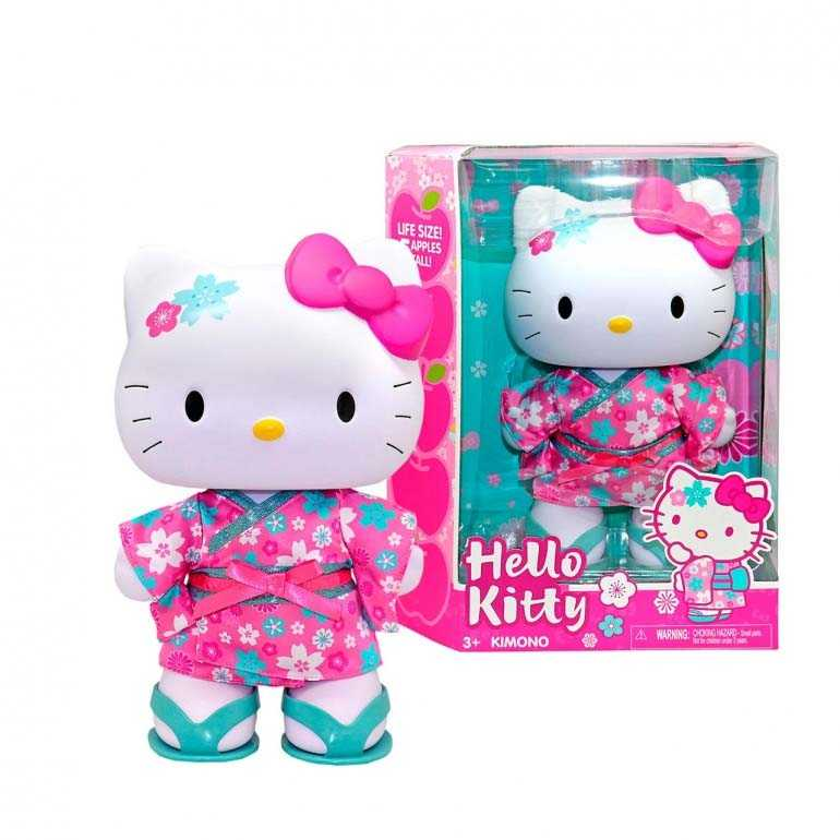 hello kitty and friends muÑeca 33 cm kimono (famosa - hktj5000)