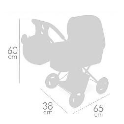 koala coche muÑecas plegable 48 cm (decuevas toys - 85079)