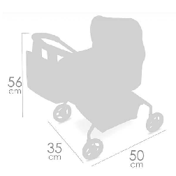 verona mi primer coche muÑecas 42 cm ( decuevas toys - 86078)