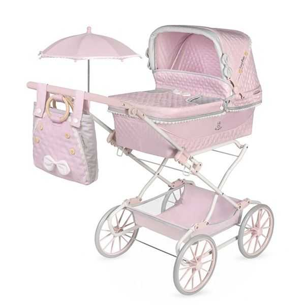 sophie coche reborn plegable sombrilla y bolso 55 cm (decuevas toys - 82075) sophie coche reborn plegable sombrilla y bolso 55 cm (decuevas toys - 82075)