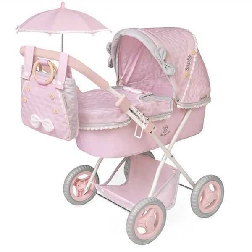 sophie coche muÑecas plegable sombrilla y bolso 48 cm (decuevas toys - 85075)