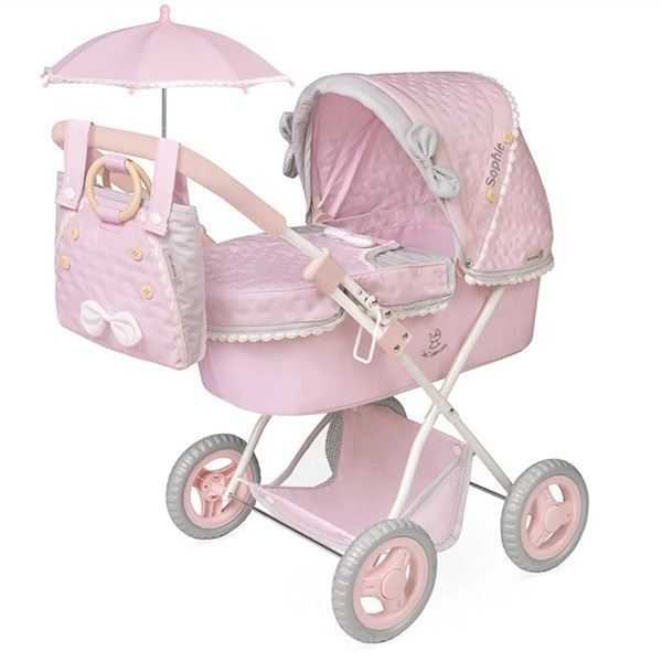 sophie coche muÑecas plegable sombrilla y bolso 48 cm (decuevas toys - 85075)