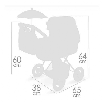 sophie coche muÑecas plegable sombrilla y bolso 48 cm (decuevas toys - 85075)