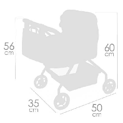 sophie mi primer coche muÑecas 42 cm (decuevas toys - 86075)