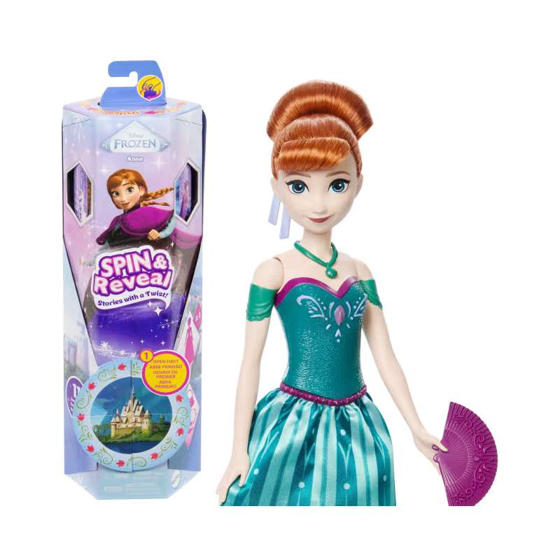 disney frozen muÑeca anna spin and reveal (mattel - jbg60) disney frozen muÑeca anna spin and reveal (mattel - jbg60)