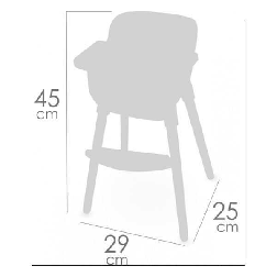 tulipe conjunto trona-parque (de cuevas toys - 40074)