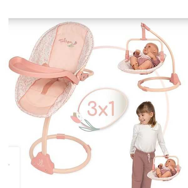 tulipe trona columpio 3x1 50 cm (de cuevas toys - 51574) tulipe trona columpio 3x1 50 cm (de cuevas toys - 51574)