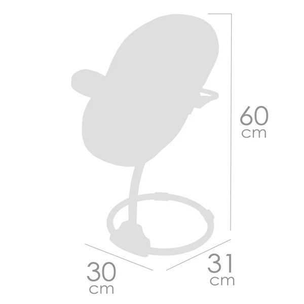 tulipe trona columpio 3x1 50 cm (de cuevas toys - 51574) tulipe trona columpio 3x1 50 cm (de cuevas toys - 51574)