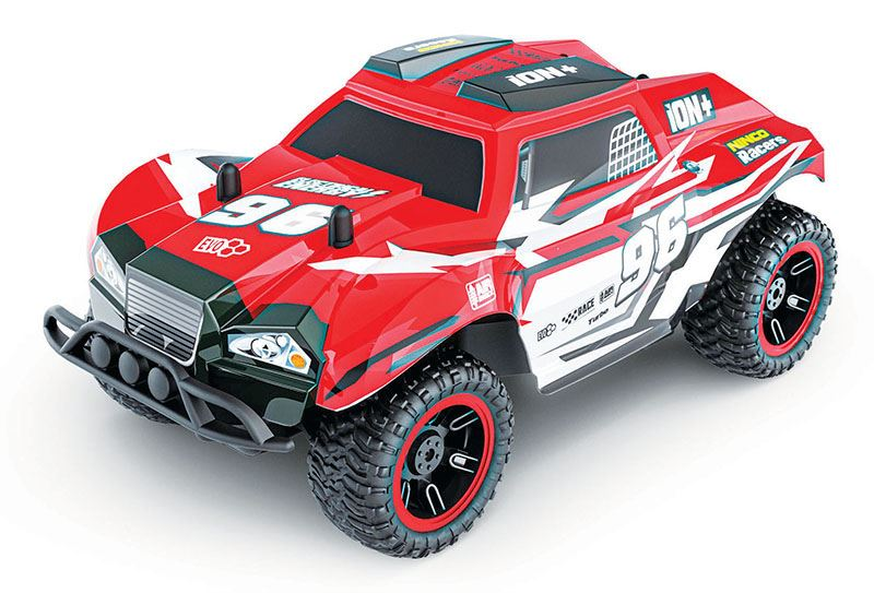 nincoracers coche r/c ion + 1:18 2,4 gh (fábrica de juguetes - nh93178)