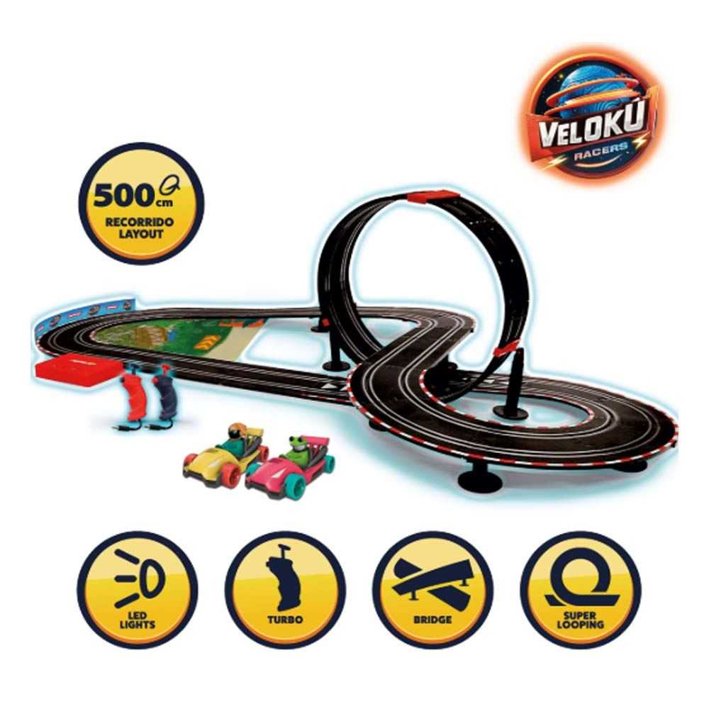 ninco veloku racers pista jungle churun ( fdj ninco -  91022)