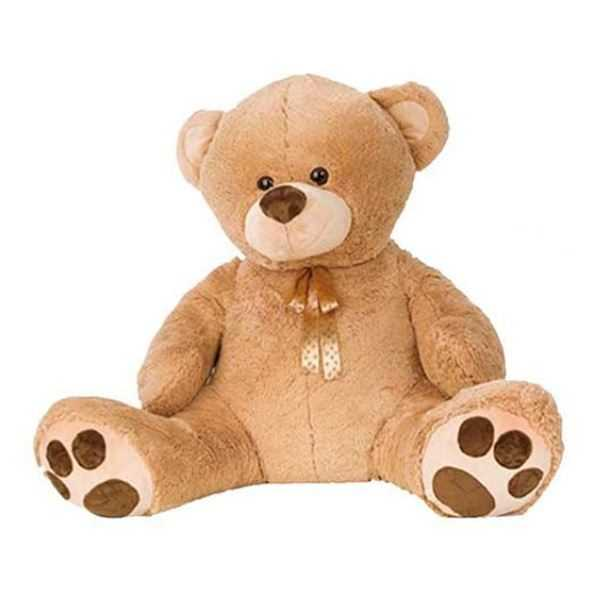 peluche oso marron 114 cm (artesania beatriz - 10560)