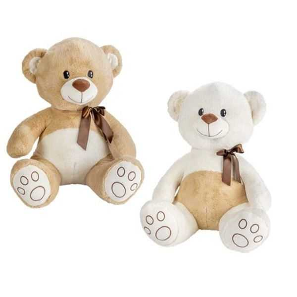 peluche oso guillermo 40 cm 2 colores surtidos (artesania beatriz - 13990)