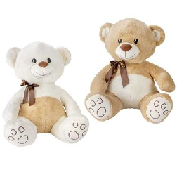 peluche oso guillermo 60 cm 2 colores surtidos (artesania beatriz - 13994)