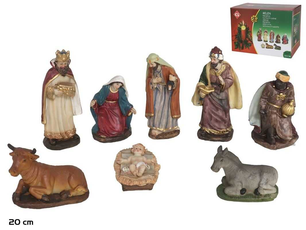 belen 8 piezas - 20cm (gerimport - 8430540346535)