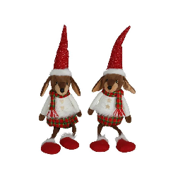 figuras zorro sentado 21x13x46 cm surtidas (gerimport - 8445393517513)