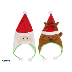 gorro con figuras xmas 30x65 cm surtidos ( gerimport - 8445393472966)