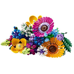 lego icons ramo de flores silvestres (lego - 10313)