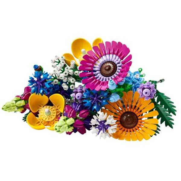 lego icons ramo de flores silvestres (lego - 10313)