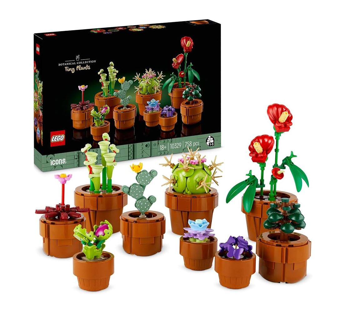lego icons plantas diminutas  (lego - 10329 )