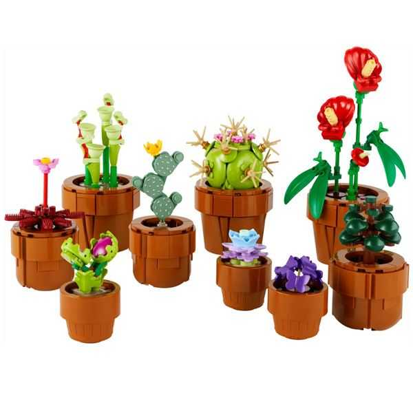 lego icons plantas diminutas  (lego - 10329 )