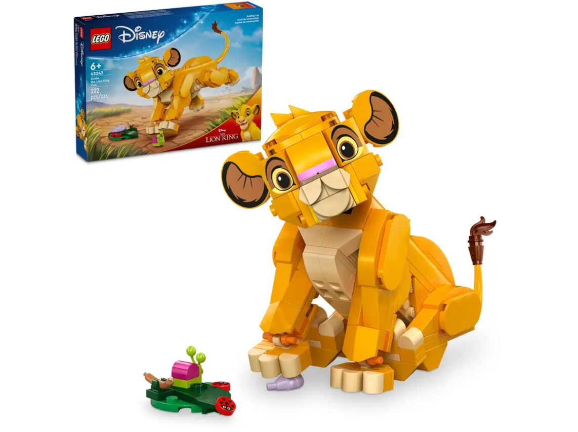 lego disney rey leon simba cachorro ( lego - 43243)