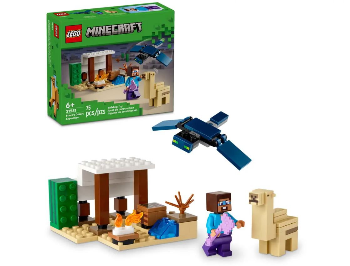 lego minecraft expedicion steve desierto (lego - 21251) lego minecraft expedicion steve desierto (lego - 21251)
